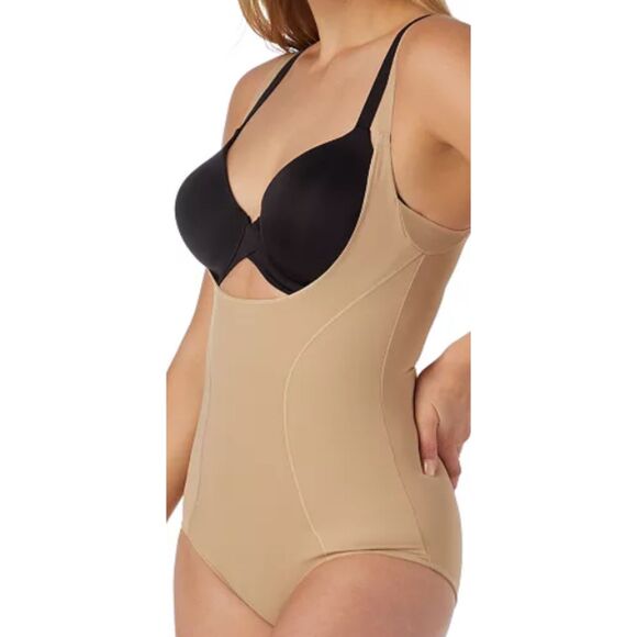 NWT Maidenform Firm Control Shapewear Open Bust Body Shaper Size XL Curvy 2656 - Picture 2 of 9